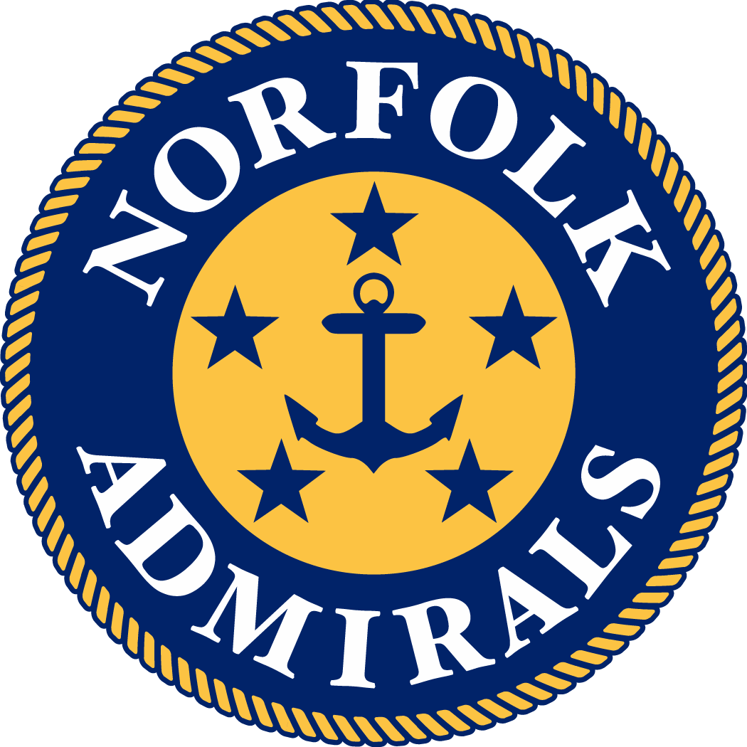 Norfolk Admirals 2017 18-Pres Primary Logo iron on paper